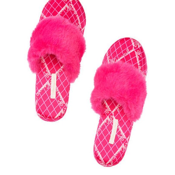 VICTORIA'S SECRET Signature Satin Slipper - Picture 2 of 2